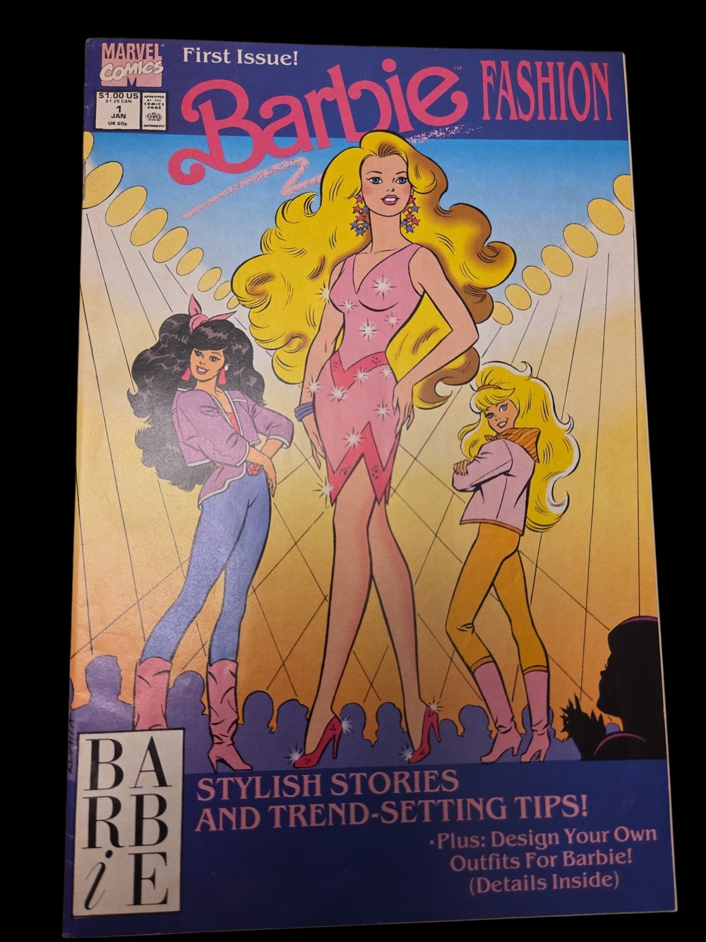 1991 Barbie Marvel Comics Volume #1 Issue #1 Comic Book